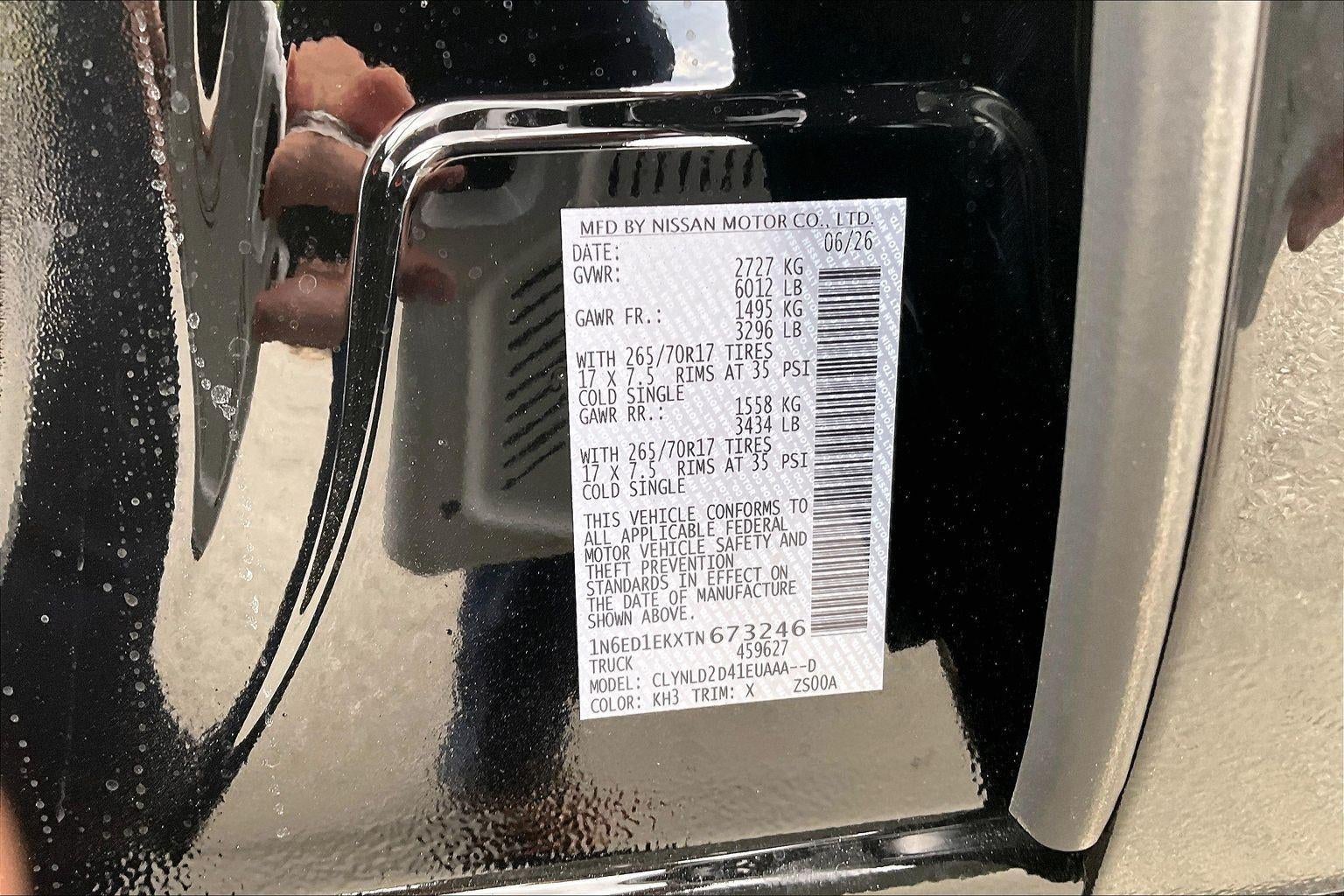 2026 Nissan Frontier PRO-4X