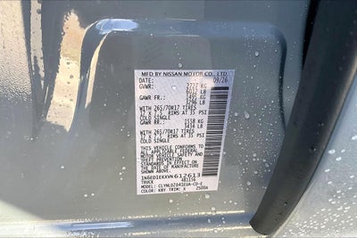 2027 Nissan Frontier PRO-4X