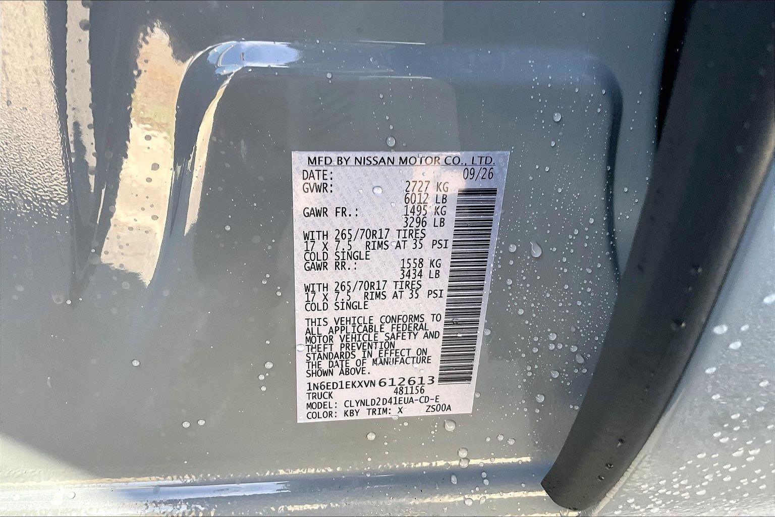 2027 Nissan Frontier PRO-4X