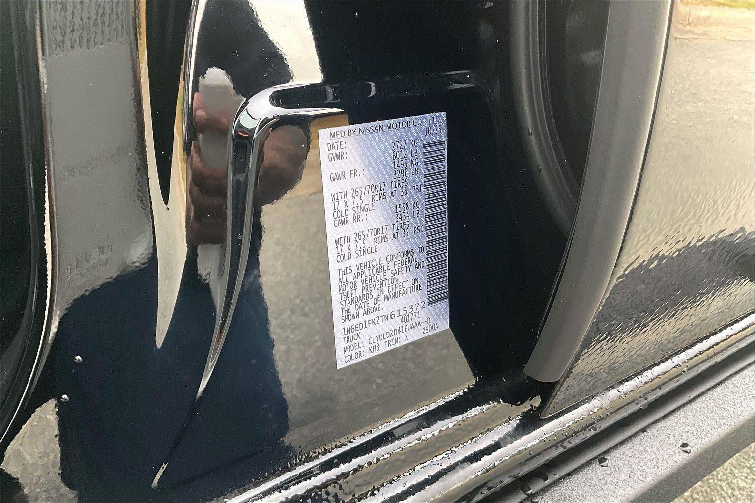 2026 Nissan Frontier PRO-4X