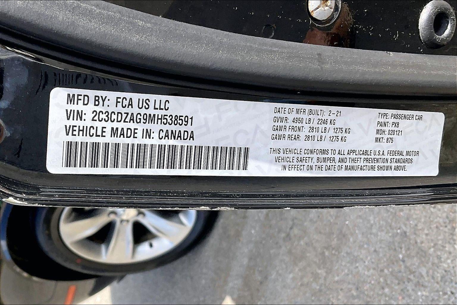 2021 Dodge Challenger SXT