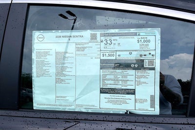 2026 Nissan Sentra S