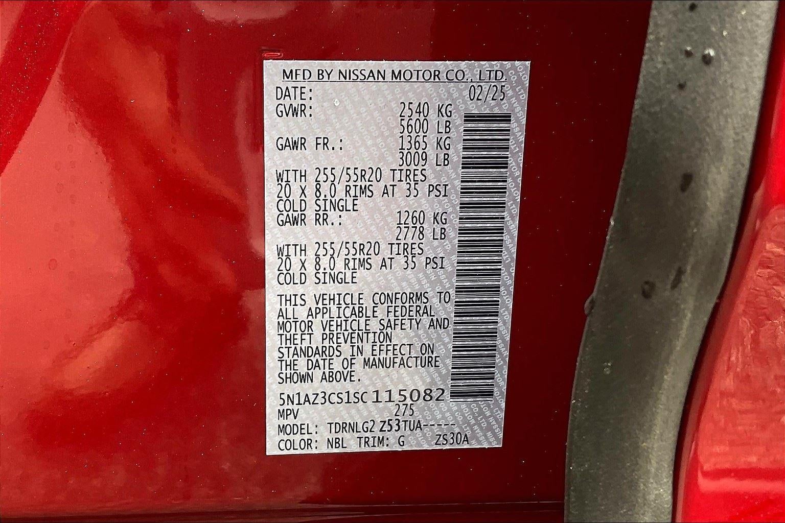 2025 Nissan Murano SL