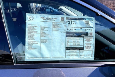 2026 Nissan Rogue SV