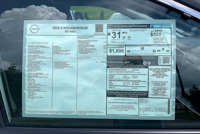 2026 Nissan Rogue SV