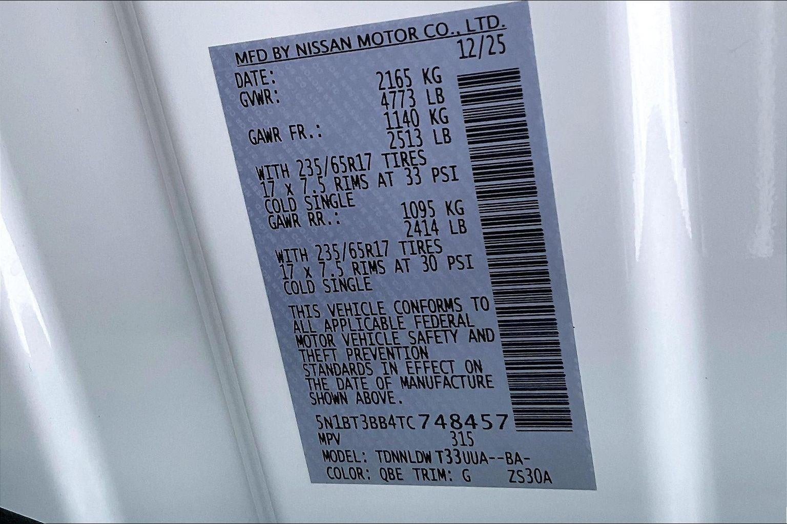 2026 Nissan Rogue Rock Creek