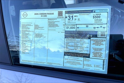2026 Nissan Rogue SV