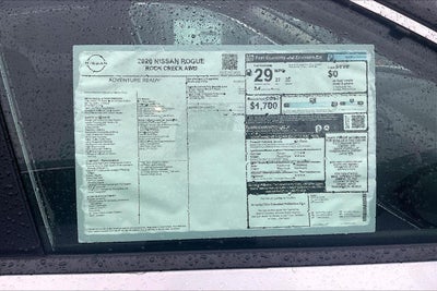 2026 Nissan Rogue Rock Creek