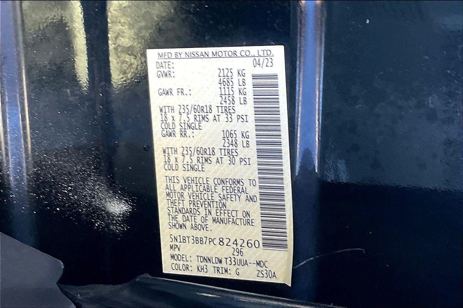 2023 Nissan Rogue SV