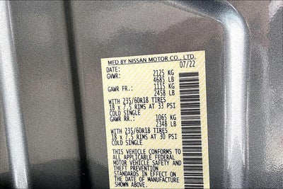 2022 Nissan Rogue SV