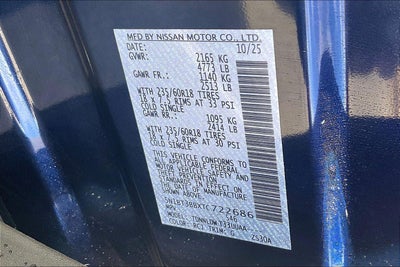 2026 Nissan Rogue SV