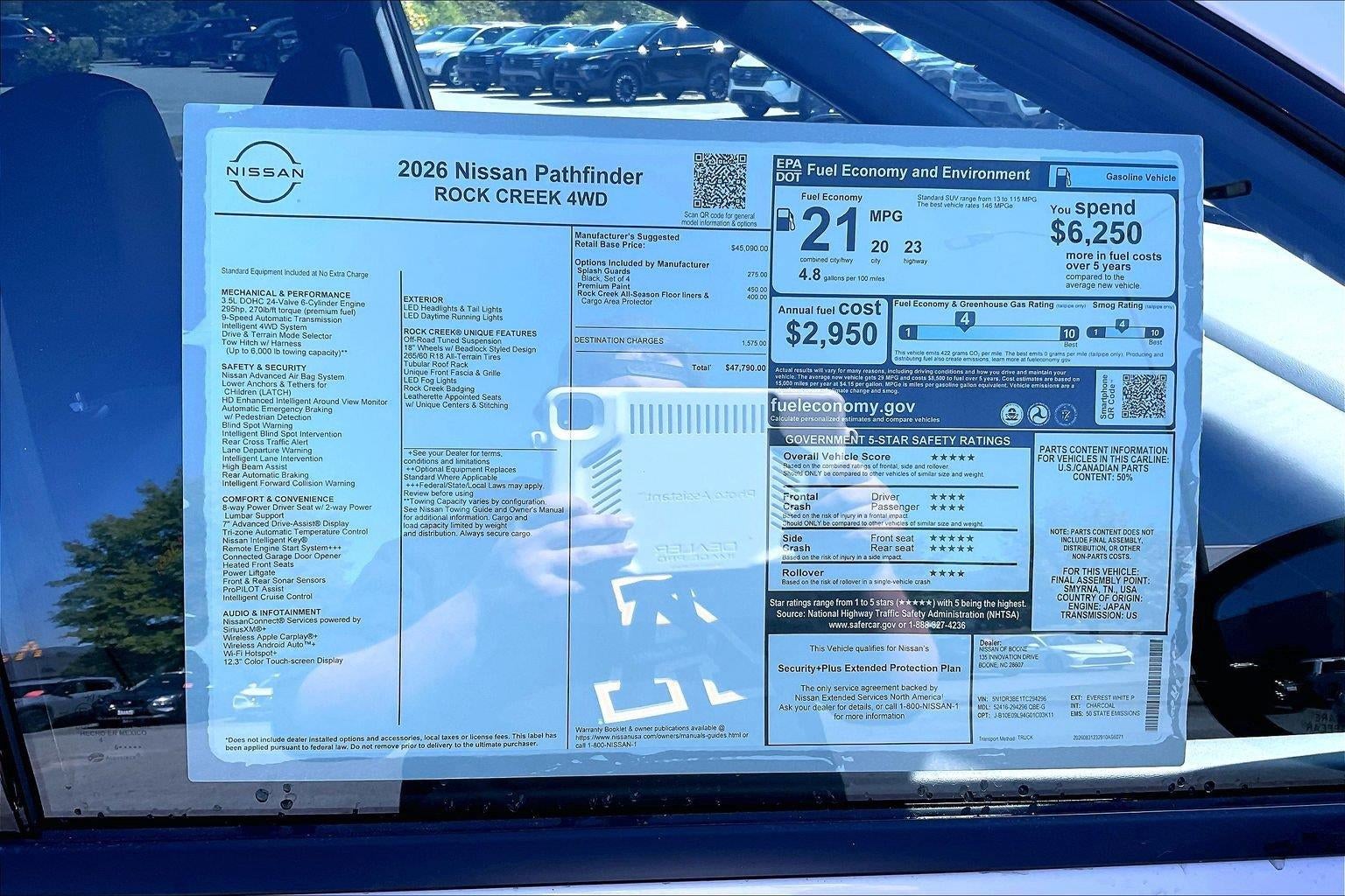 2026 Nissan Pathfinder Rock Creek