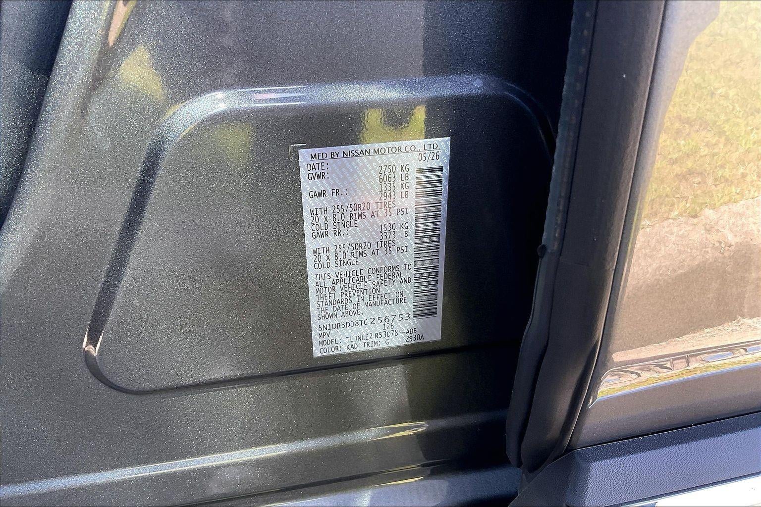 2026 Nissan Pathfinder Platinum