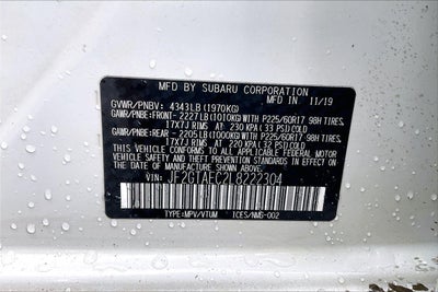 2020 Subaru Crosstrek Premium