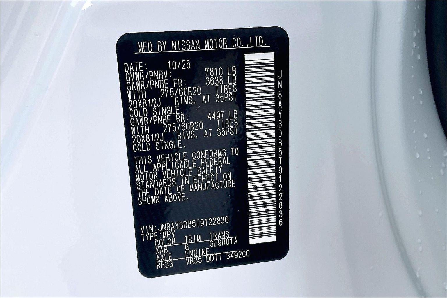 2026 Nissan Armada PRO-4X