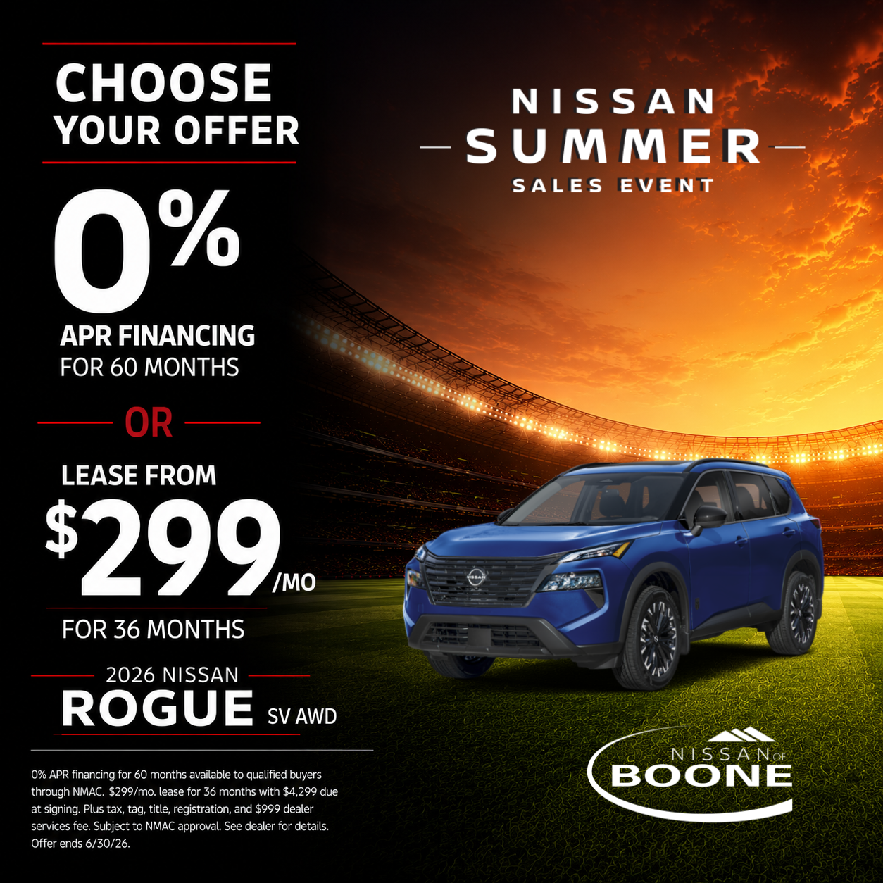 The Nissan Rogue is Ready For Boone!